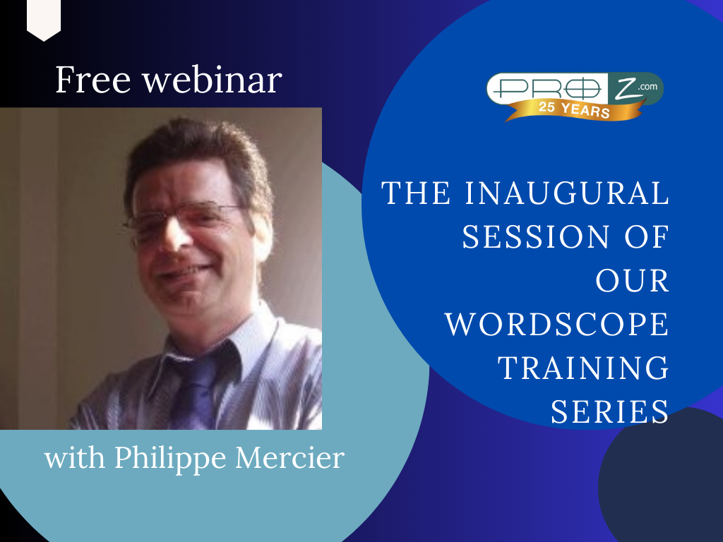 The inaugural session of our Wordscope training series (1)
